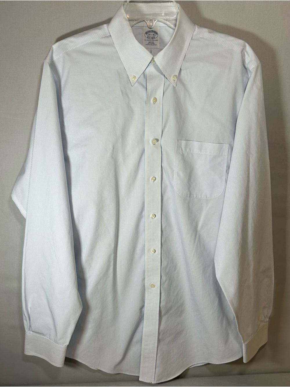 BROOKS BROTHERS Men’s 16 1/2-36 Non-Iron Classic The Original Polo